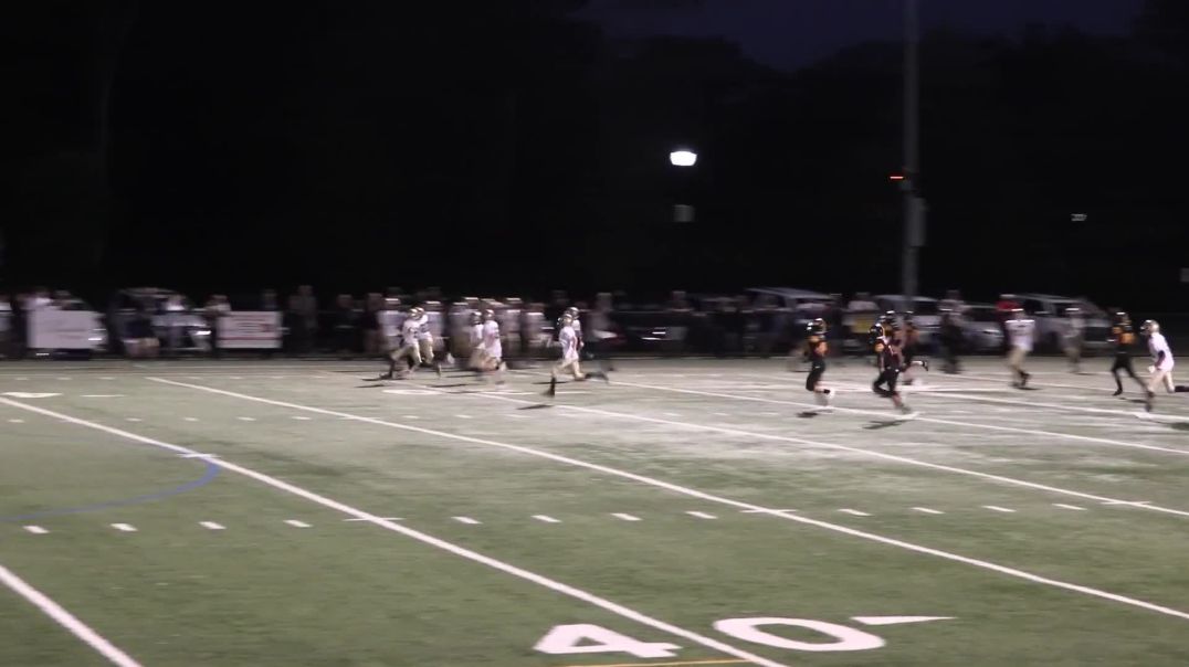 High School Football 40 Yard Run